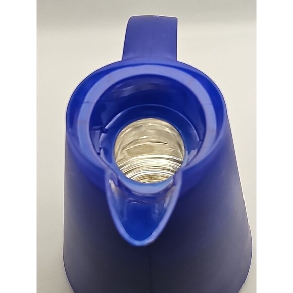 Mikasa Harbour Blue Thermal Carafe Frosted Modern Coastal Nautical Coffee Server - Picture 10 of 15